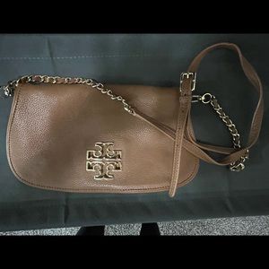 Brown Tory Burch bag